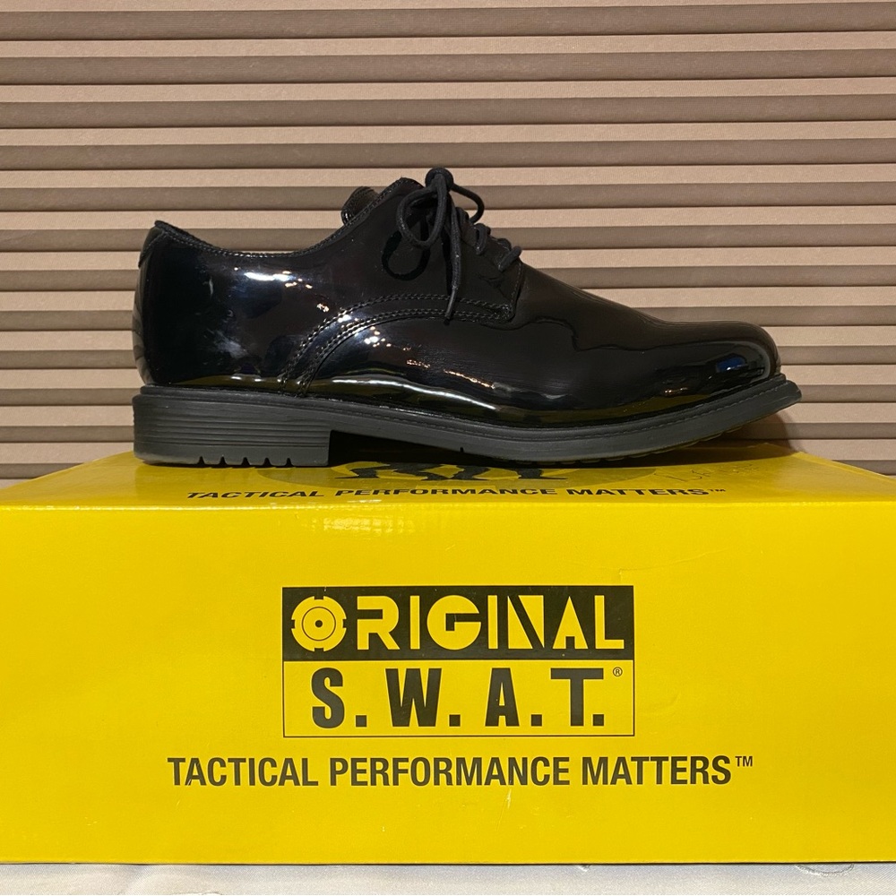 Men's Black Oxford Steel Toe Shoes